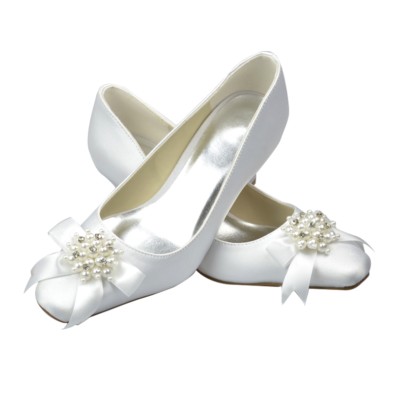 simple bridal shoes